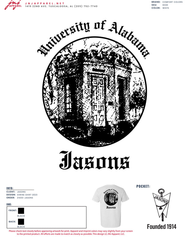Jasons Shrine Shirt 2024