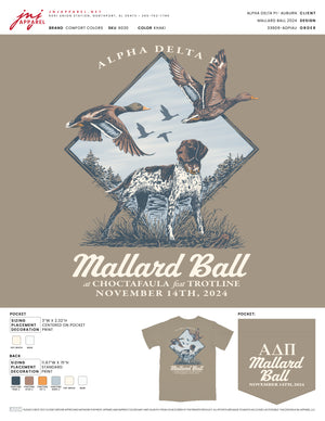 ADPIAU Mallard Ball 2024 Tshirt