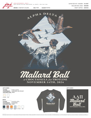 ADPIAU Mallard Ball 2024 Sweatshirt