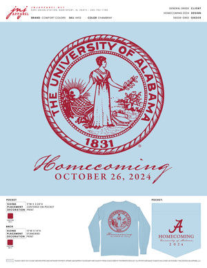 Homecoming 2024 Long Sleeve T-shirt