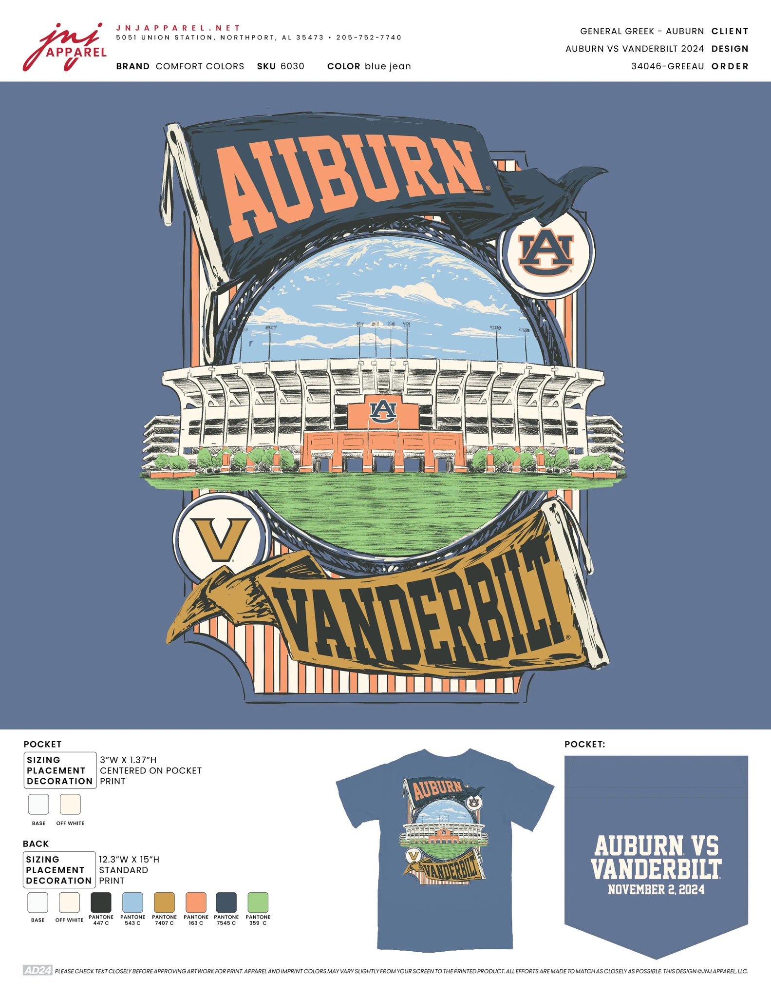 Auburn vs Vanderbilt 2024