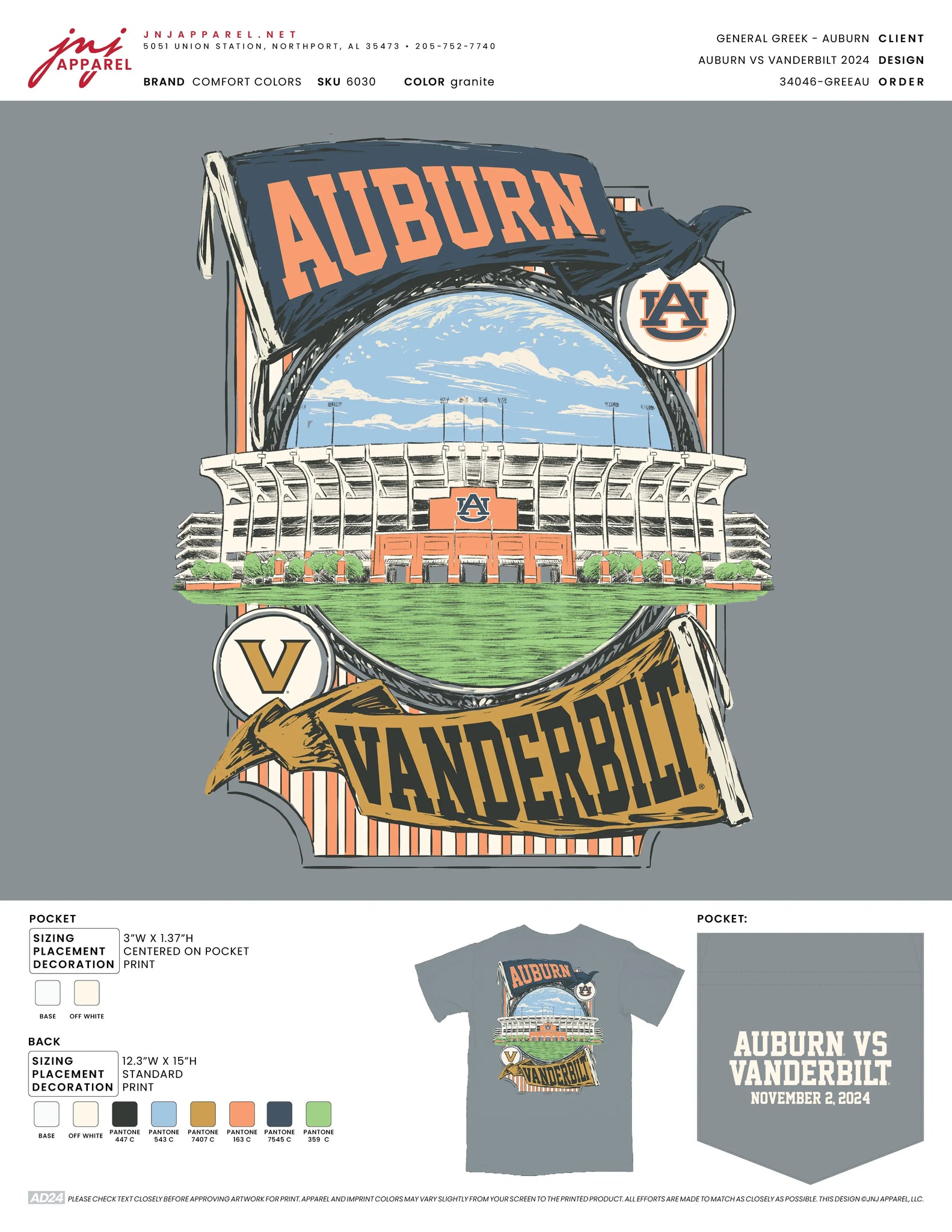 Auburn vs Vanderbilt 2024