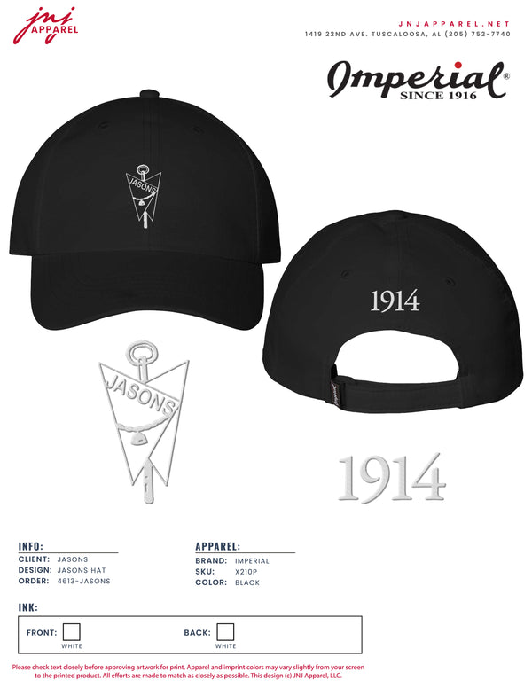 Jasons Imperial Performance Hat 2024